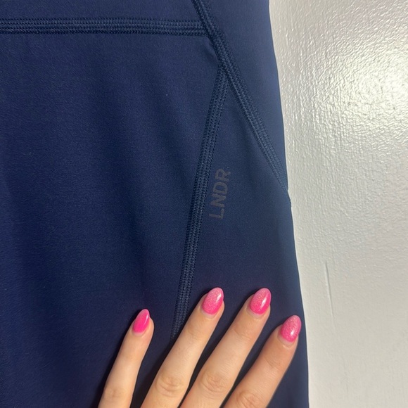 LNDR Navy Blue Biker Shorts Size XS - Picture 2 of 9